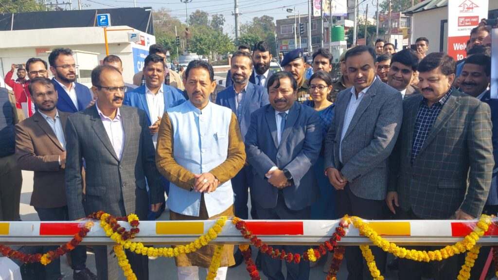 2nd FASTag-enabled parking system of India in Jammu