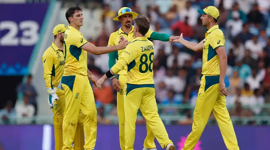 Australia clinch first victory of World Cup, moved to eighth spot after defeating Sri Lanka