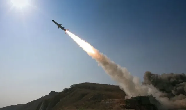 Houthi ballistic missile hits near Israel's biggest airport, Defence Minister vows 'sevenfold retaliation'