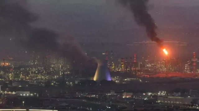 Iranian strike shuts down Israel's largest oil refinery