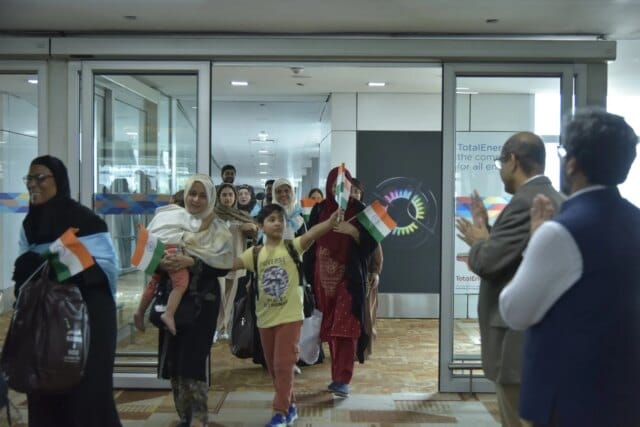 Another flight from Iran carrying 311 Indians lands in Delhi; Another flight from Iran carrying 311 Indians lands in Delhi; over 1,400 evacuated so far