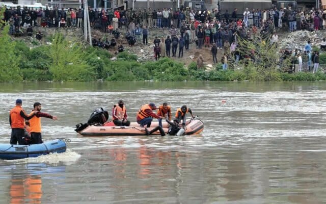 Two minor siblings feared drowned in Chenab river in J&K's Doda