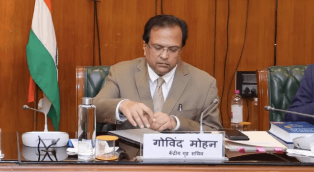 Union Home Secretary to chair crucial security meeting in Kashmir today