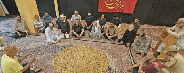 Dr Darakhshan reviews Muharrum related facilities