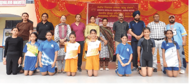 KVS regional sports meet concludes at Nagrota KVS regional sports meet concludes at Nagrota