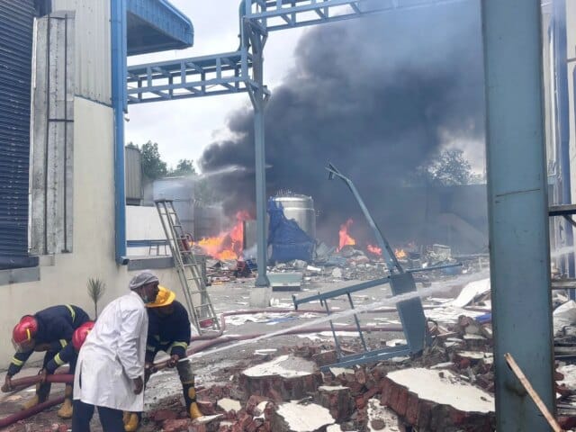 13 killed in chemical factory blast in Telangana 13 killed in chemical factory blast in Telangana