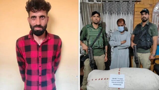 Habitual offender among 2 drug peddlers held in Kashmir: Police