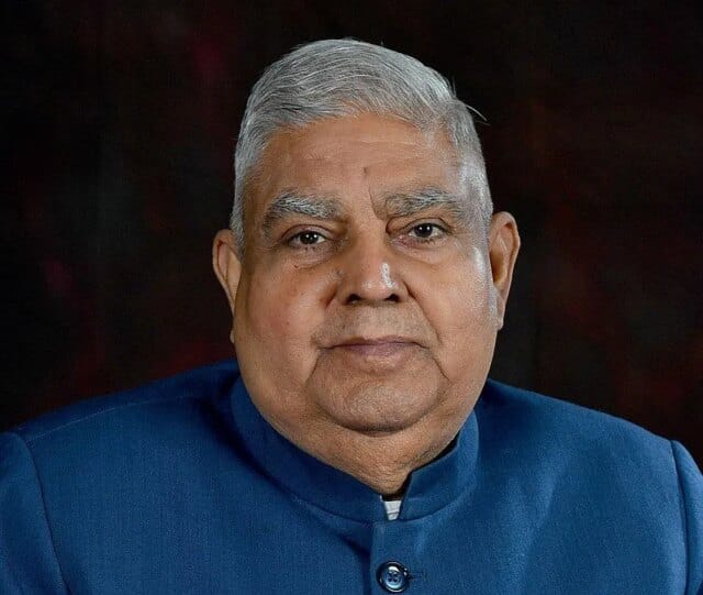 Jagdeep Dhankhar resigns as Vice President of India to 'prioritise health care'