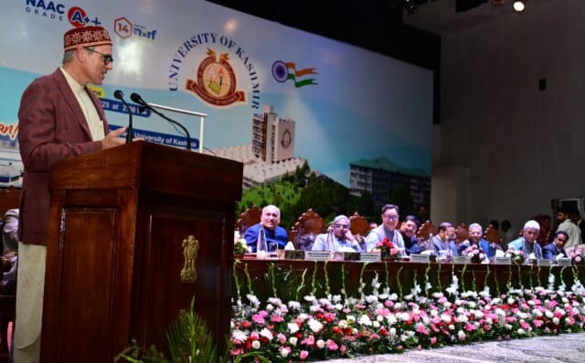 CM Omar Abdullah hails Kashmir University's legacy at Mega Alumni CM Omar Abdullah hails Kashmir University's legacy at Mega Alumni Meet 2025