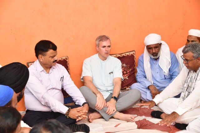 CM Omar Abdullah visits family of Gujjar youth killed in Jammu, assures justice