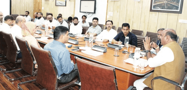 Adopt zero tolerance approach towards illegal mining in J&K: Dy Adopt zero tolerance approach towards illegal mining in J&K: Dy CM to Officers