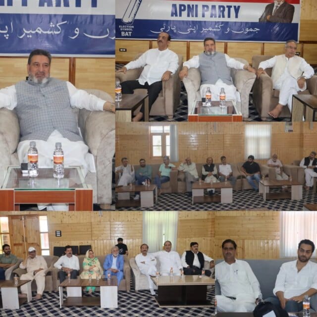 Apni Party urges Centre to take concrete steps to address political and public issues in J&K