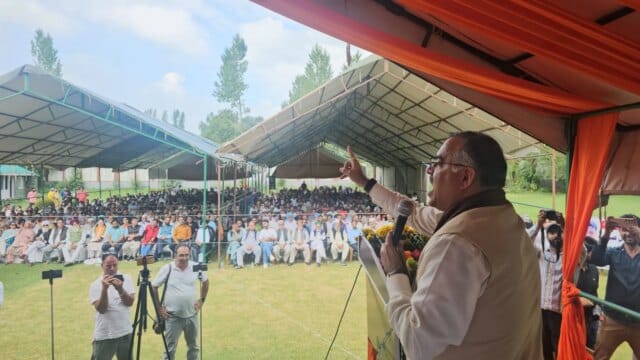 Chugh hits out at NC; says Abdullah’s broke promises, playing Chugh hits out at NC; says Abdullah’s broke promises, playing cultural victim card