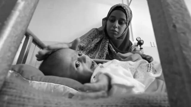 The latest child to starve to death in Gaza weighed less than when she was born