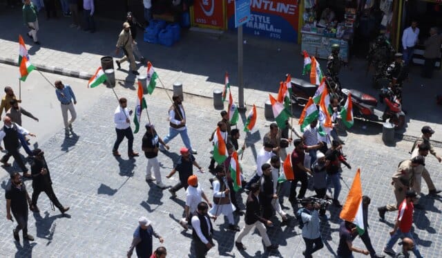 'Tiranga Yatra' event held in city centre