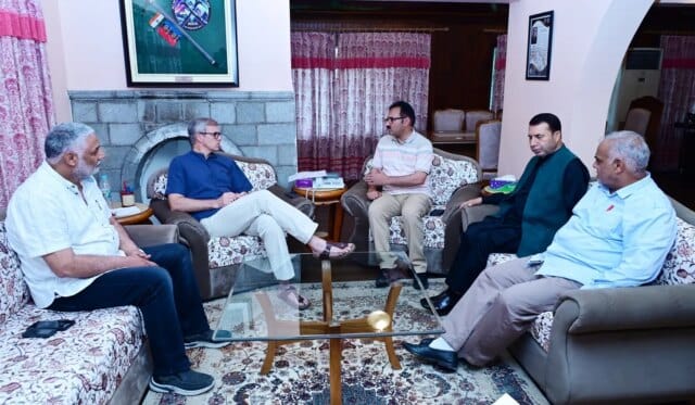 CM Omar Abdullah meets public at Raabita Outreach Office