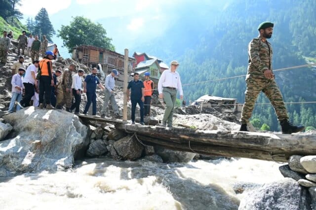 People's anger genuine, rescuers focused on saving those trapped: J-K CM at cloudburst-hit village