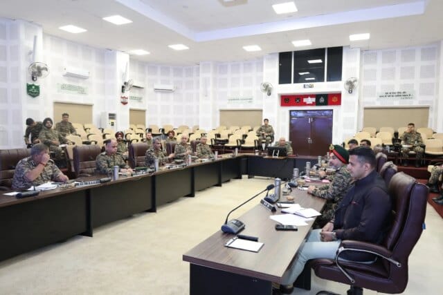 Core group meeting held to review security situation in Jammu region