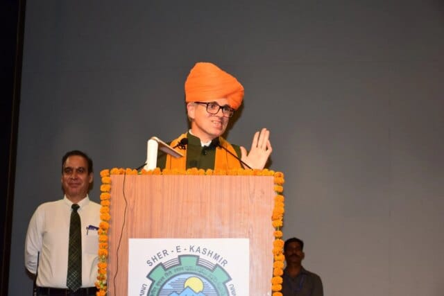 CM Omar to SKUAST-J graduates