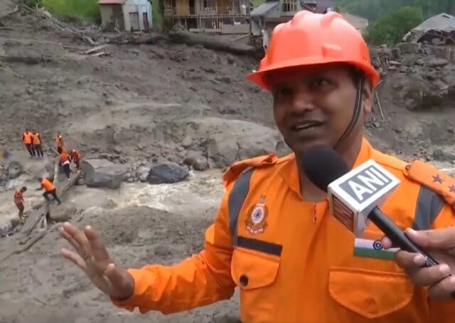 NDRF team reaches cloudburst hit Kishtwar village to join search NDRF team reaches cloudburst hit Kishtwar village to join search and rescue ops