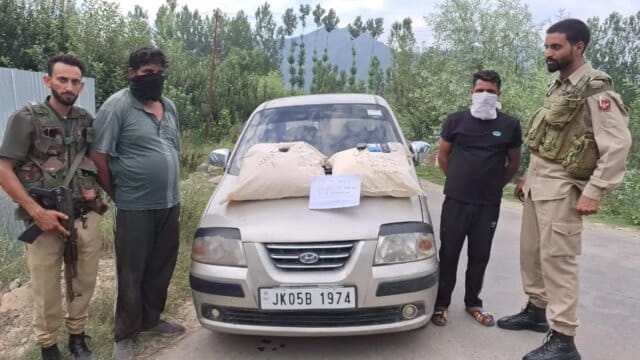 Two drug peddlers held with contraband substance in Handwara: Police