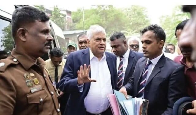 Sri Lanka’s ex-president Ranil Wickremesinghe arrested over misuse of funds