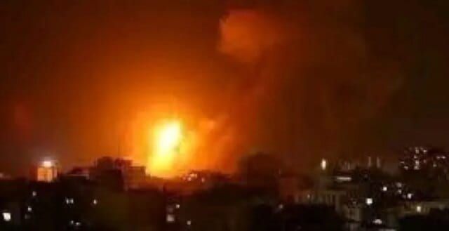 Israeli airstrikes targeting Iran-backed Houthis rock Yemen's capital Israeli airstrikes targeting Iran-backed Houthis rock Yemen's capital