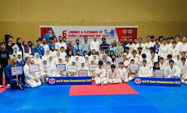 6th J&K Kudo Championship 2025 concludes in Srinagar, Budgam tops Over 350 athletes from 14 districts competed in three-day martial arts event