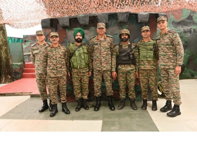 White Knight Corps GOC reviews security in J&K's Poonch