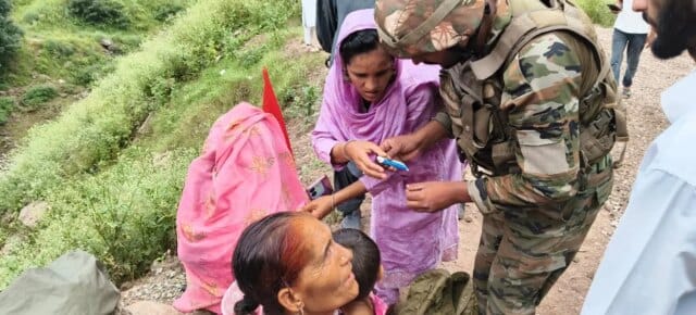 Miraculous escape for 40 passengers as bus skids near cliff Miraculous escape for 40 passengers as bus skids near cliff edge in J-K’s Rajouri