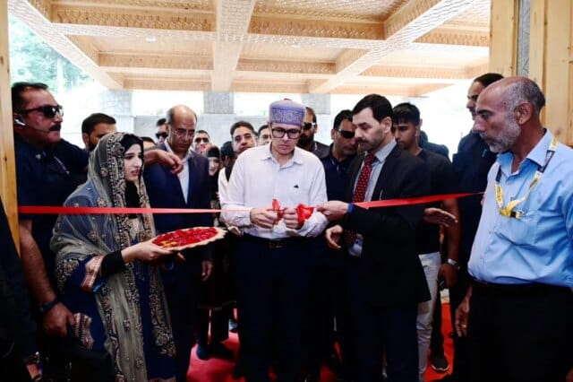 CM Omar inaugurates Convention Centre in Gulmarg CM Omar inaugurates Convention Centre in Gulmarg