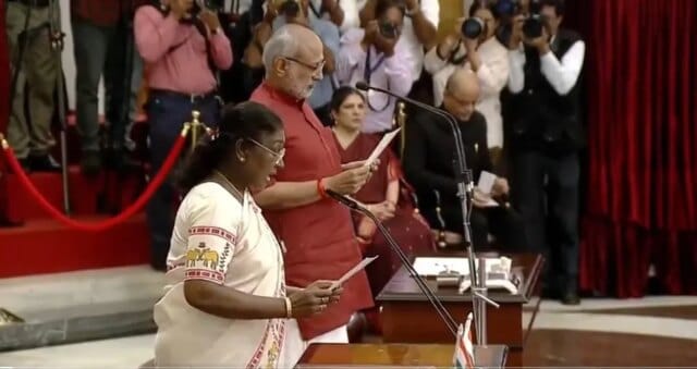 C P Radhakrishnan sworn in as vice president Non-confrontational, rooted in RSS: C P Radhakrishnan sworn in as vice president