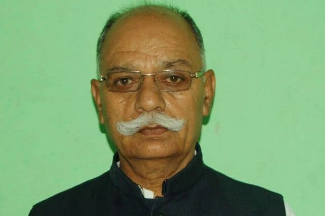 Former Chenani MLA Dina Nath Bhagat passes away, cremation at Devika today