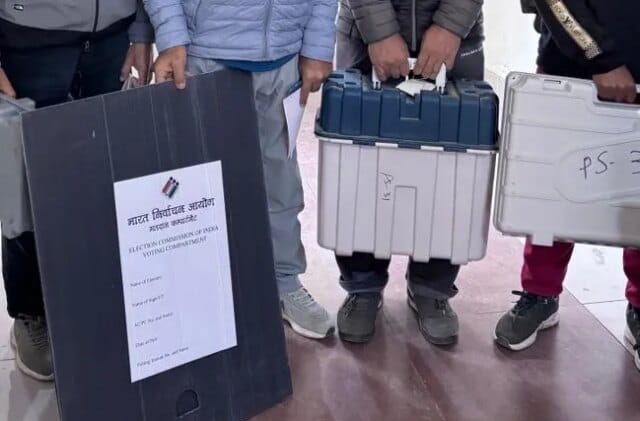 Verification of EVMs for Chenani assembly constituency begins in Udhampur