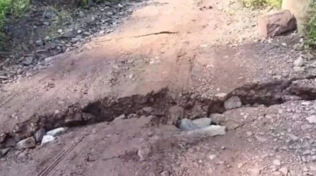 Two dozen houses develop cracks as nearly 4 km stretch sinks in J&K’s Ramban