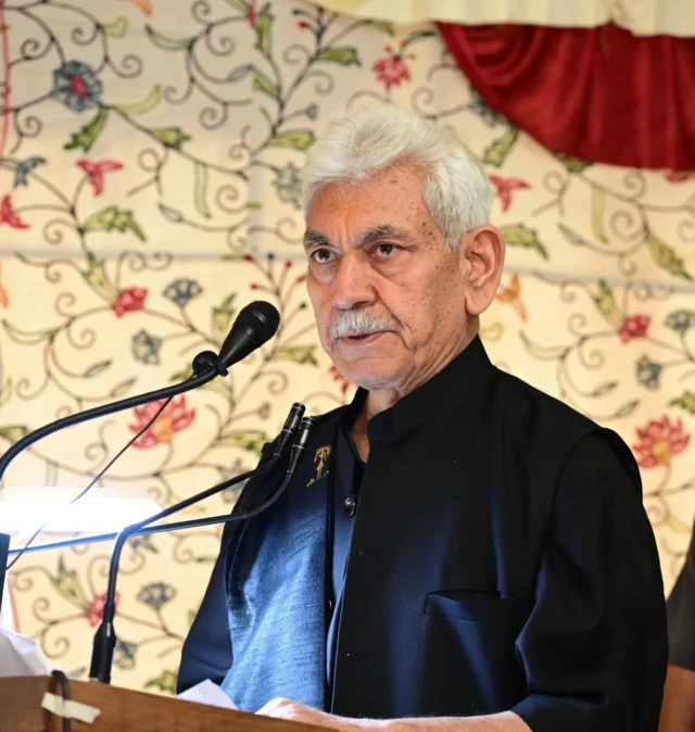 LG Sinha expresses gratitude to PM Modi, others for granting LG Sinha expresses gratitude to PM Modi, others for granting 35 Ayurveda PG seats to GAMC Akhnoor