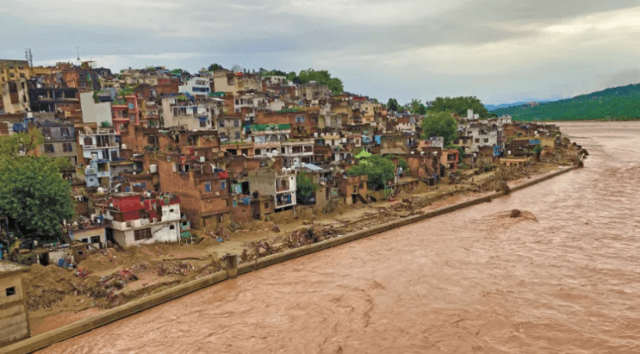 Rains claim 3 lives, water bodies swell across Jammu Rains claim 3 lives, water bodies swell across Jammu