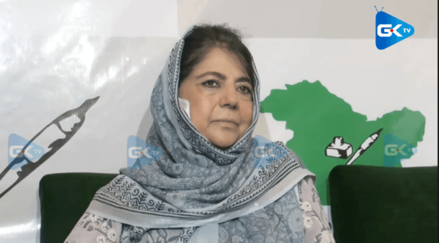 PSA slapped on Mehraj Malik to divert attention from Hazratbal incident: Mehbooba