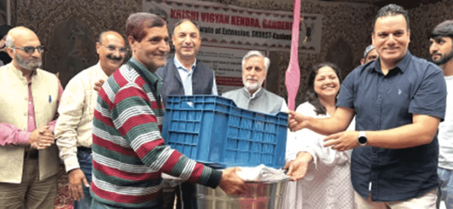 KVK Ganderbal empowers tribal farmers with inputs, training support