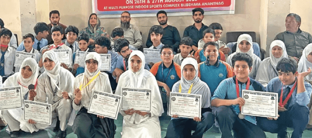 Anantnag District Carrom Championship concludes