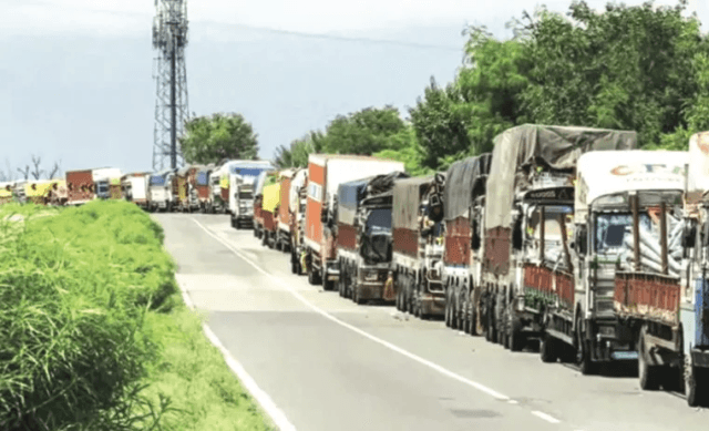RTC trucks roll out to valley mandis after transport, freight crisis