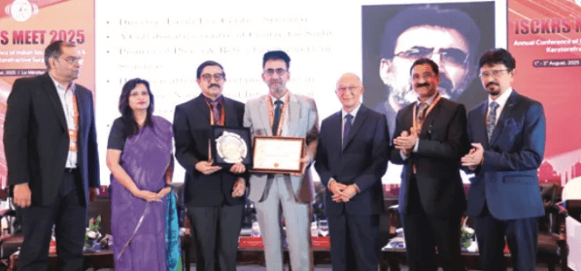 Dr Sajjad Fazili receives top ophthalmology honour