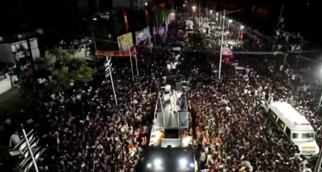 TN stampede: Toll goes up to 38, crowds surged due to delayed arrival of Vijay, says DGP