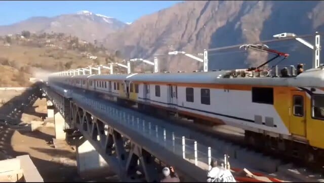 Katra-Sangaldan train carries 2nd instalment of 4 tonnes of flood Katra-Sangaldan train carries 2nd instalment of 4 tonnes of flood relief for distribution