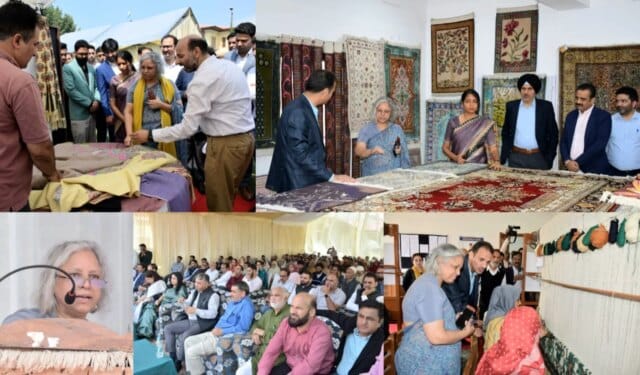 Union Textiles Secretary rolls out modern looms Union Textiles Secretary rolls out modern looms