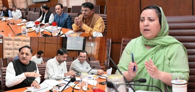 Issue datesheets in advance to help students prepare well: Sakina Issue datesheets in advance to help students prepare well: Sakina Itoo