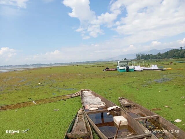 Wular lake swells in Kashmir, officials say maintaining guard Wular lake swells in Kashmir, officials say maintaining guard