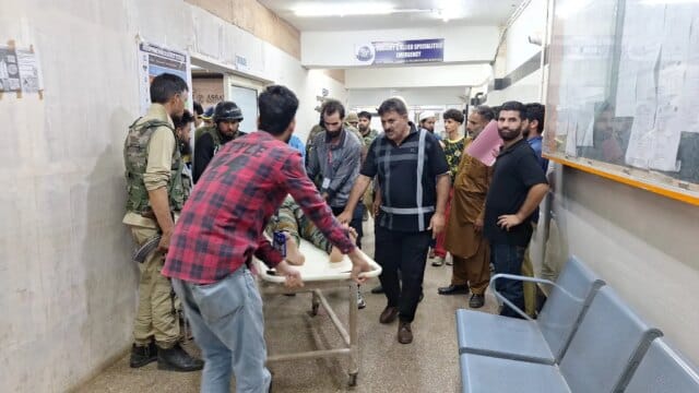 Two army personnel injured in Langate road accident