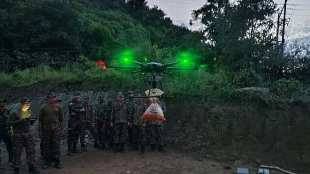 Drones manufactured by Garuda Aerospace ferried supplies to cut-off areas Drones manufactured by Garuda Aerospace ferried supplies to cut-off areas in J&K, HP during floods