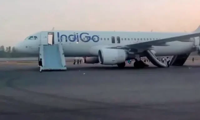IndiGo plane enroute to Srinagar faces tech issue; makes precautionary IndiGo plane enroute to Srinagar faces tech issue; makes precautionary landing in Varanasi